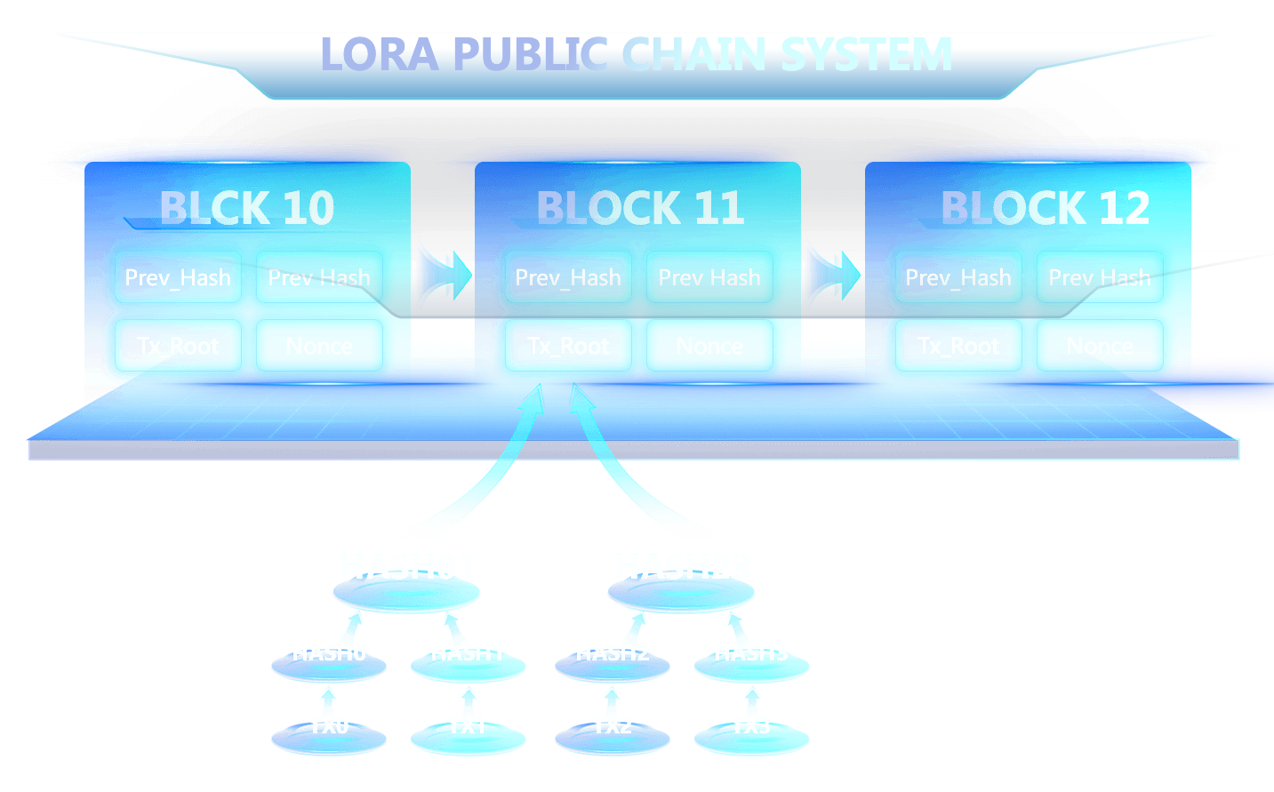 LORA Public Chain System